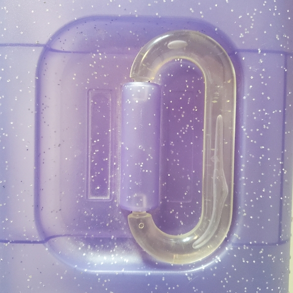 Caboodles Jellies Purple Glitter Case Vintage Jewelry Make Up Organizer Case - Picture 8 of 14